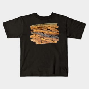 Colourful Karijini Rock Layers Kids T-Shirt